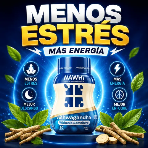 Ashwagandha Nawhi 60 Cápsulas