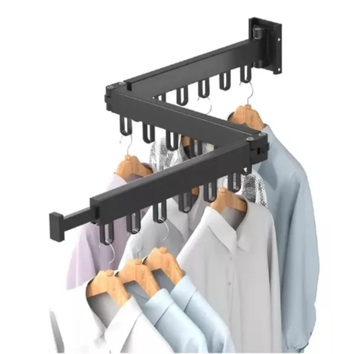Extendedero de Pared Plegable para Ropa