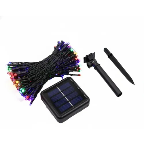 Luz Solar LED Multicolor 11 Metros