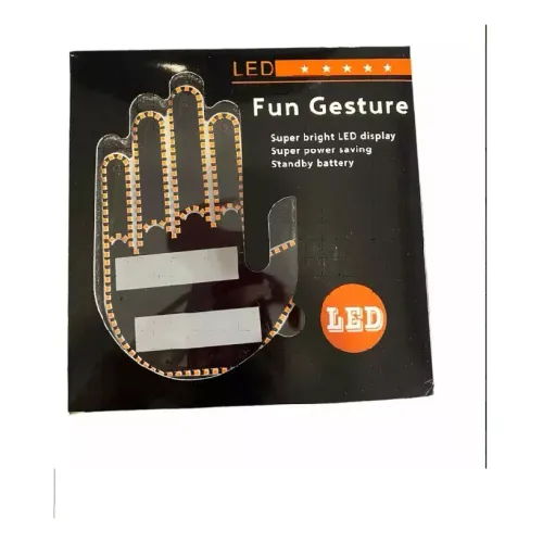 Señal de Mano LED para Auto